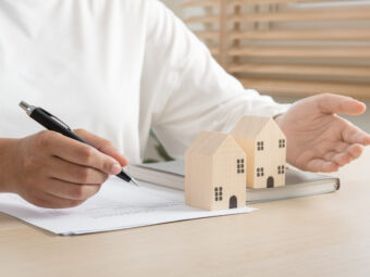 Home finance to buy, loan or rent property building plan